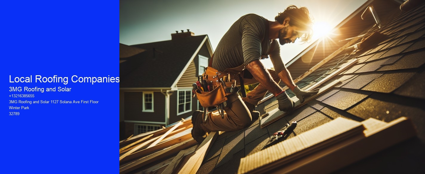 Local Roofing Companies